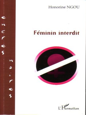 cover image of Féminin interdit